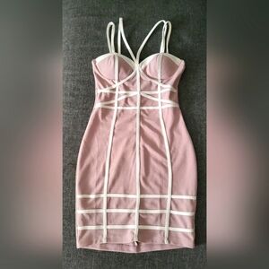 Lilac Bodycon Minidress // NWT